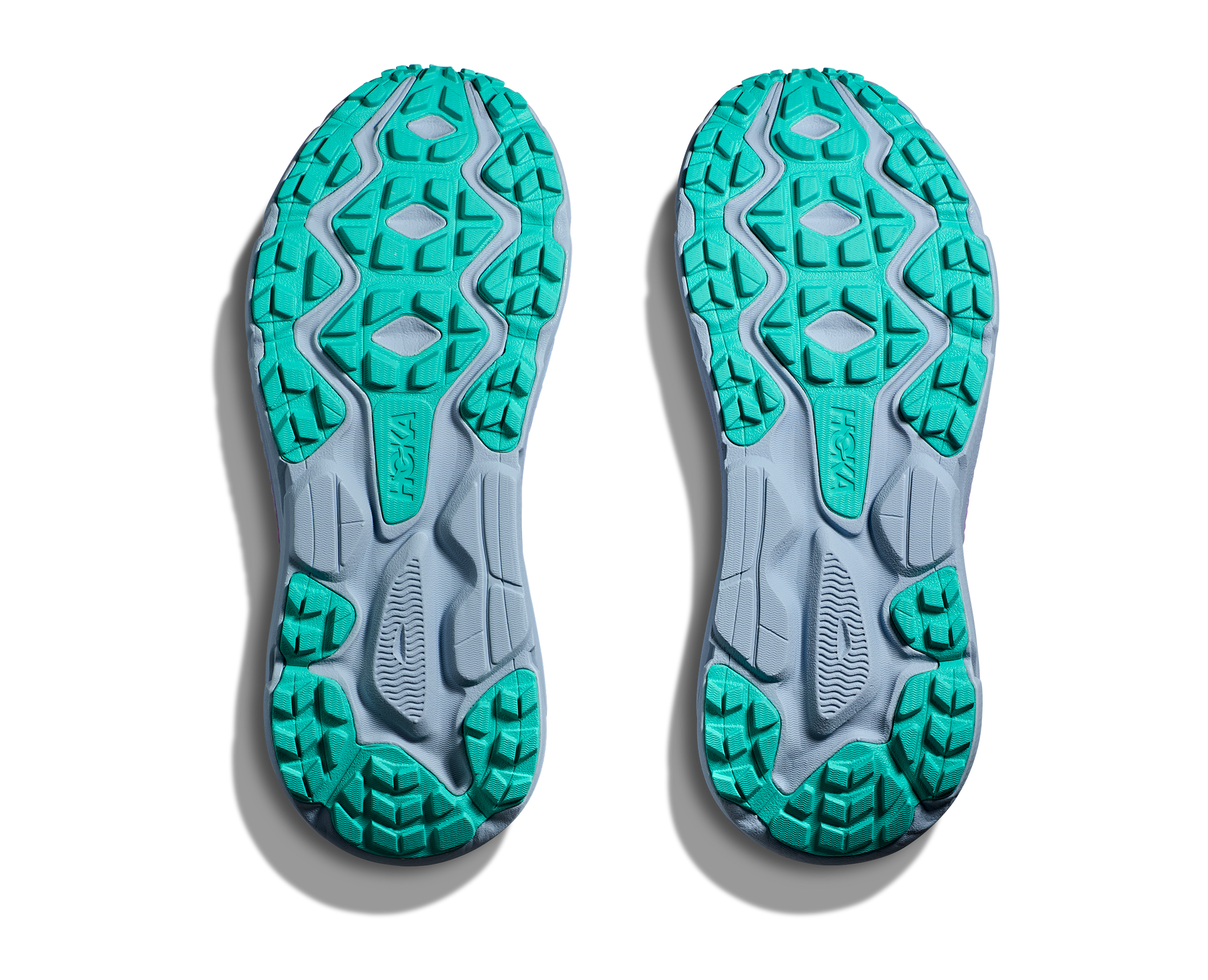 Hoka Women's Challenger 7 purple, blue, gray outsole