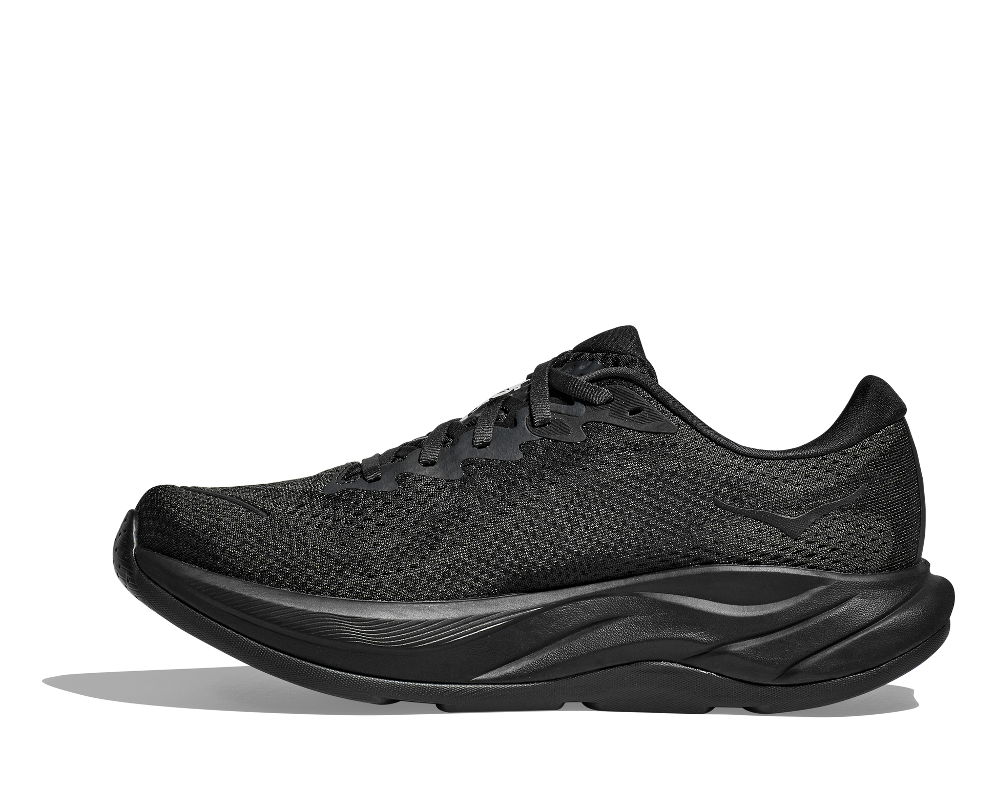 Hoka Rincon 4 women's running shoe black medial view