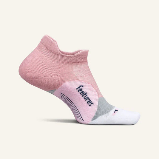 Feetures Elite light cushion tab sock (Pink Och)