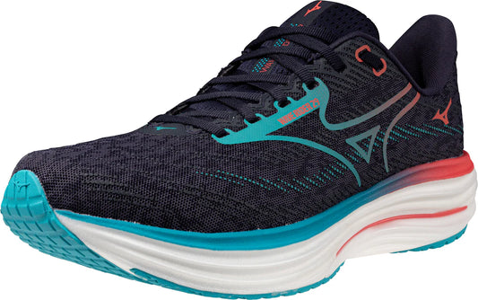 Mizuno Men's Wave Rider 29 (Grey/Blue/Red)