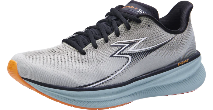 361 Centauri 2 men's shoe grey, black, white side view