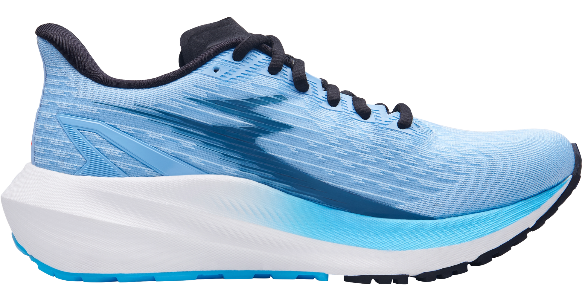 361 degrees women's Kairos 2 light blue, black, white medial view