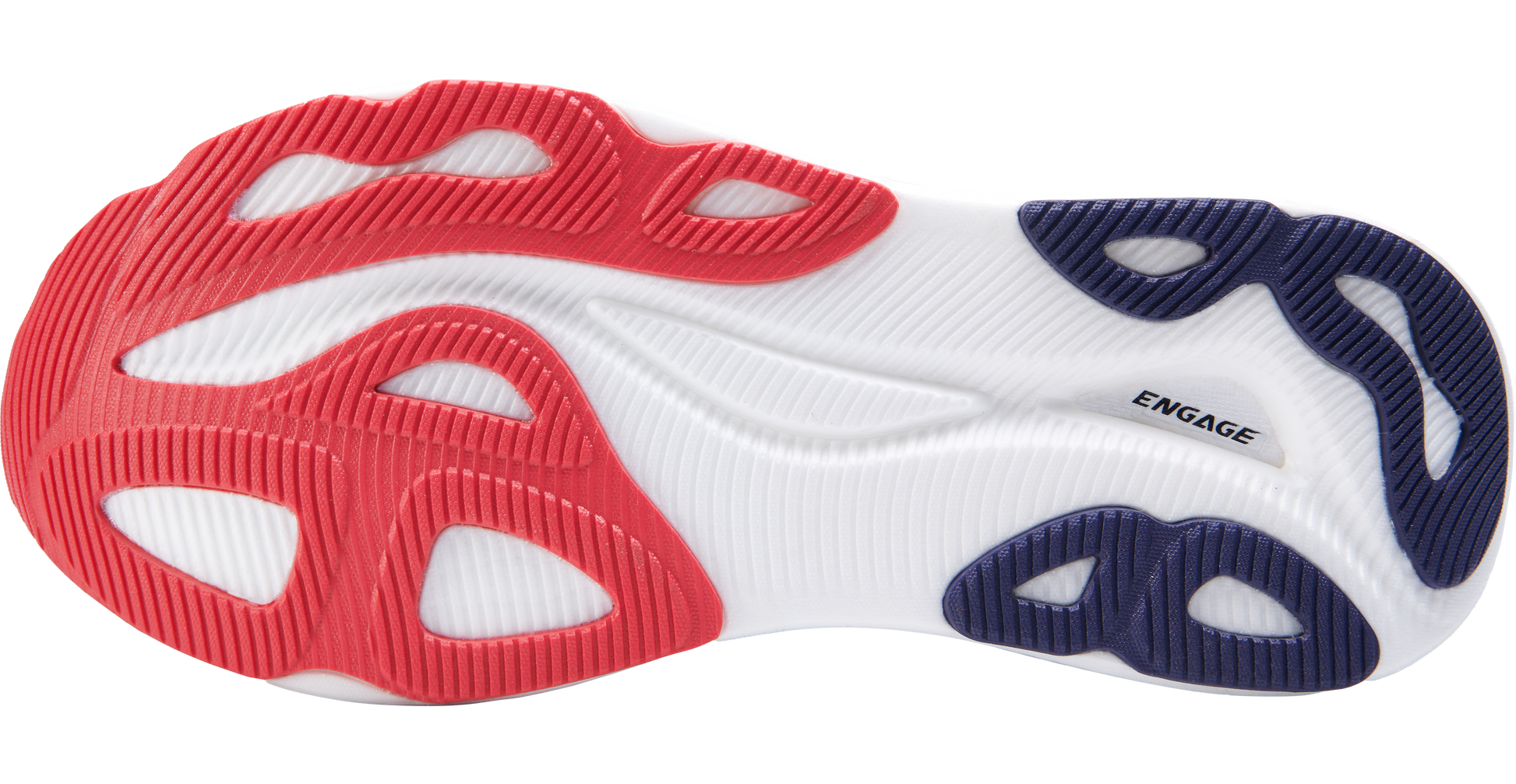 361° women's Meraki 6 running shoe dark purple, red, white outsole