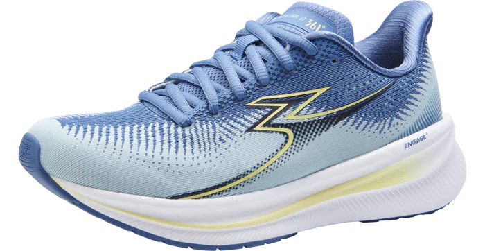361 Centauri 2 women's shoe blue, white side view