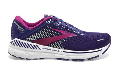 Brooks Adrenaline GTS 22 women's running shoe purple