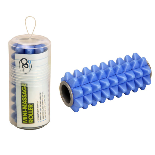 mini massage roller blue