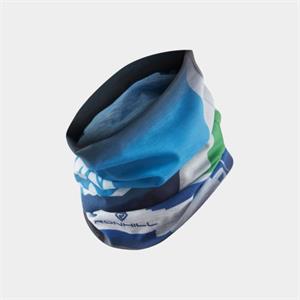 Multi colour neck warmer.