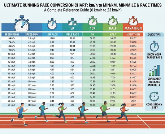 Running Pace Conversion Chart
