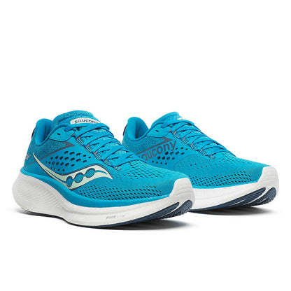 Saucony Women's Ride 17  (VIZIBLUE/MIRAGE)