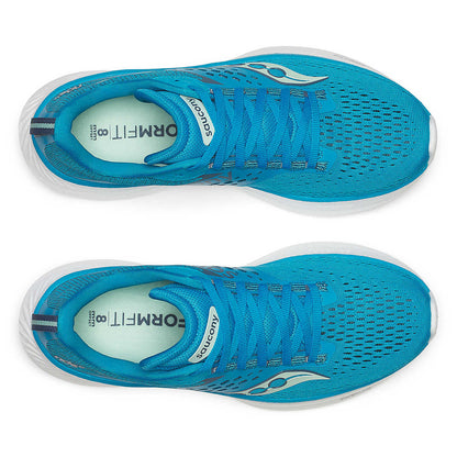 Saucony Women's Ride 17  (VIZIBLUE/MIRAGE)