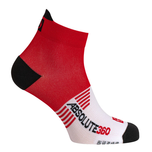 Absolute 360 Performance Socks (Wht/Red)