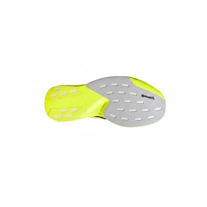 Yellow Adidas Adizero EVO SL Woven women's  outsole with brand logo