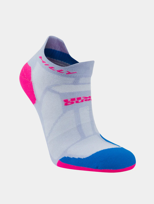 Hilly Marathon Fresh Socklet (Lilac/Hot Pink)