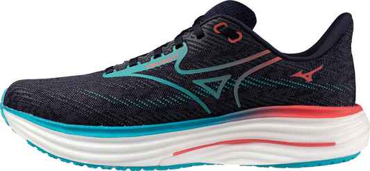 Mizuno Men's Wave Rider 29 (Grey/Blue/Red)