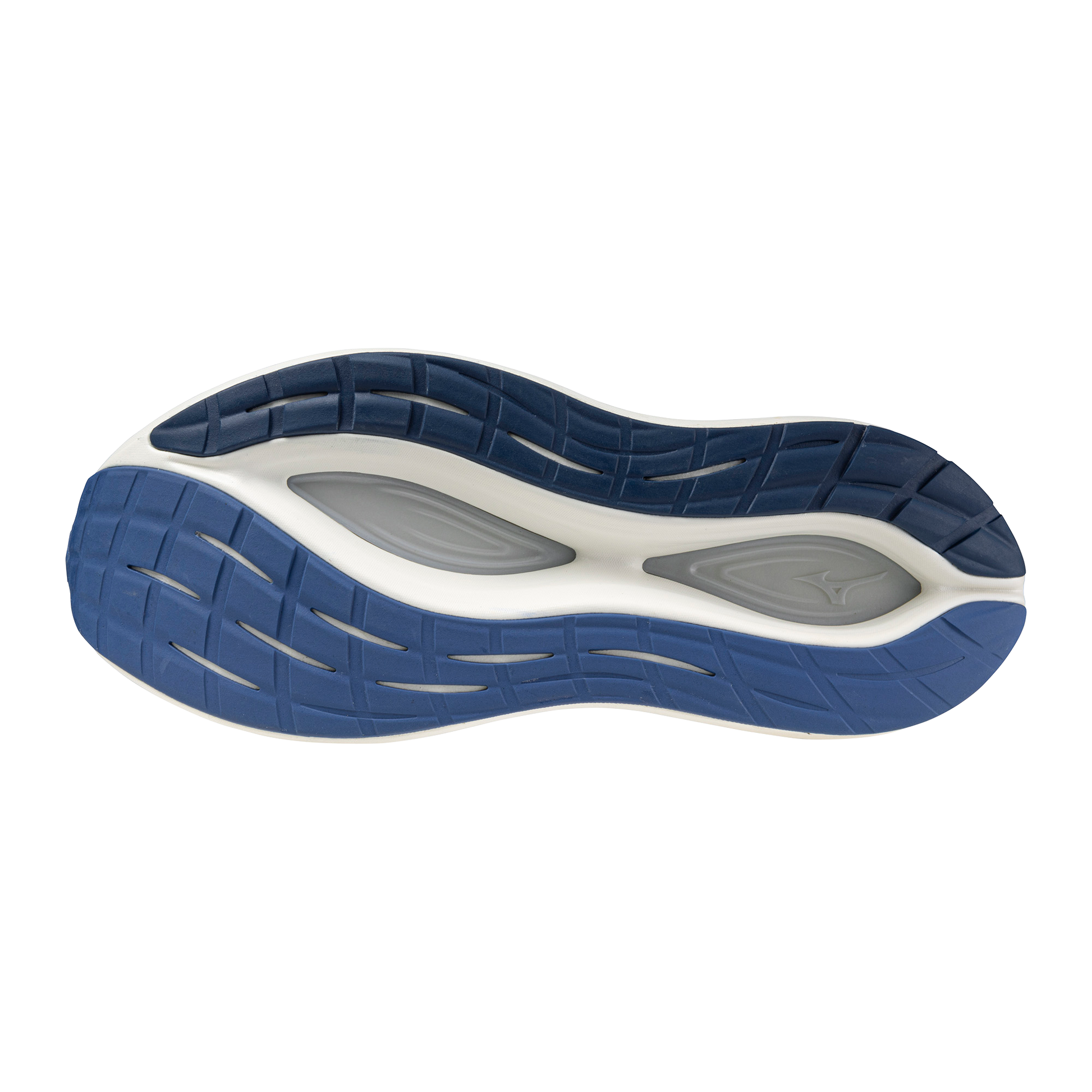 Mizuno Neo Vista 2 outsole, white, blue