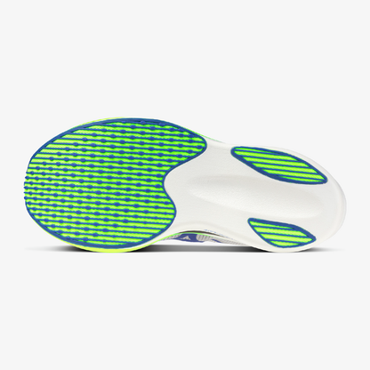 Mizuno-Hyperwarp-Elite-01-white-running-shoe-outsole-view
