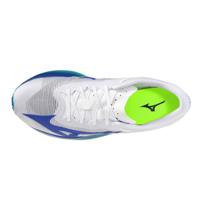 Mizuno-Hyperwarp-Elite-01-white-running-shoe-top-view