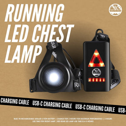 Six Peaks Running LED Chest Light