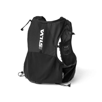 Black Silva backpack on a white background