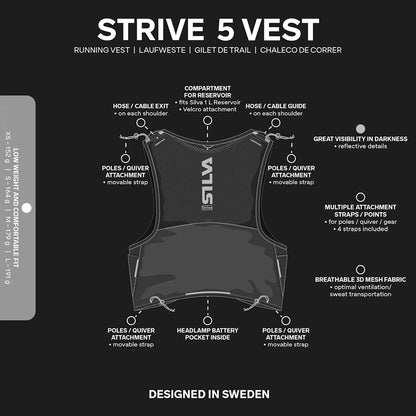 Silva Strive 5 Vest (Blue)