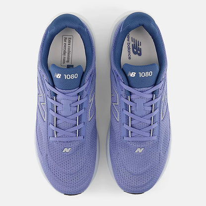 Pair of blue New Balance Men's 860 v15 Wide 2E  sneakers on a white background