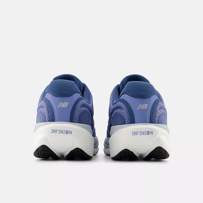 New Balance Men's 860 v15 Pair of blue running shoes with 'INFINION' branding on a white background