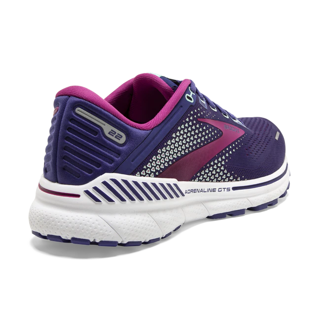Brooks Adrenaline GTS 22 women's running shoe purple