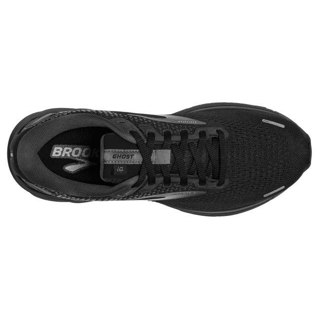 Brooks Ghost 14 wide fit women's running shoe, black