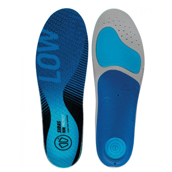 Sidas RunProtect footbeds low arch, blue