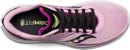 saucony, saucony running, running shoes, running, saucony kinvara 12,  half marathon shoe, neutral shoe, racing shoe, pink womens running shoe