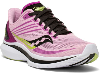 saucony, saucony running, running shoes, running, saucony kinvara 12,  half marathon shoe, neutral shoe, racing shoe, pink womens running shoe